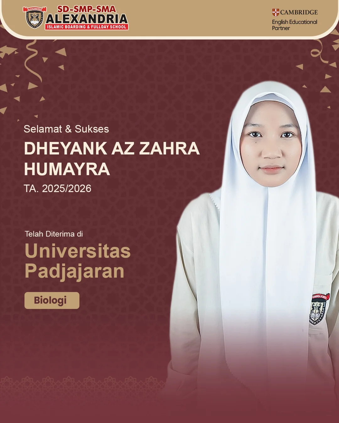 Dheyank Az Zahra Humayra